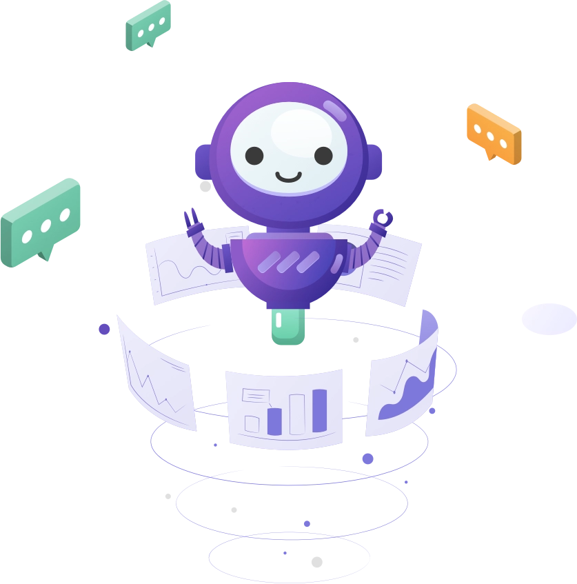 Illustration Chatbot Software PeopleSpheres