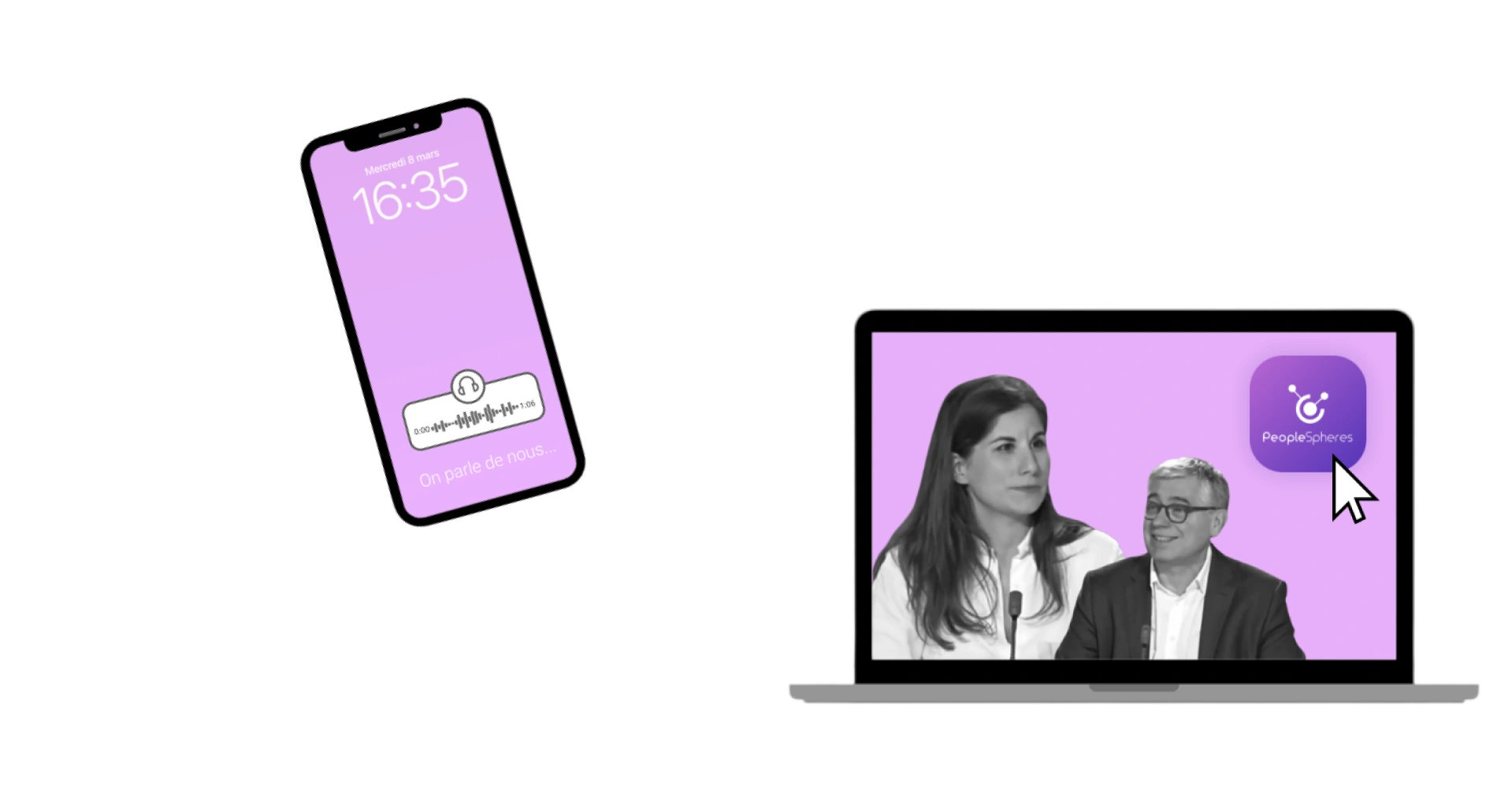 Visuel page mention presse PeopleSpheres